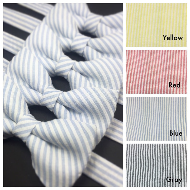 seersucker bowtie
