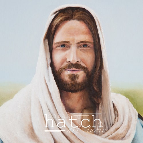 Jesus Christ Fine Art Printable LDS Art Thirst No More | Etsy