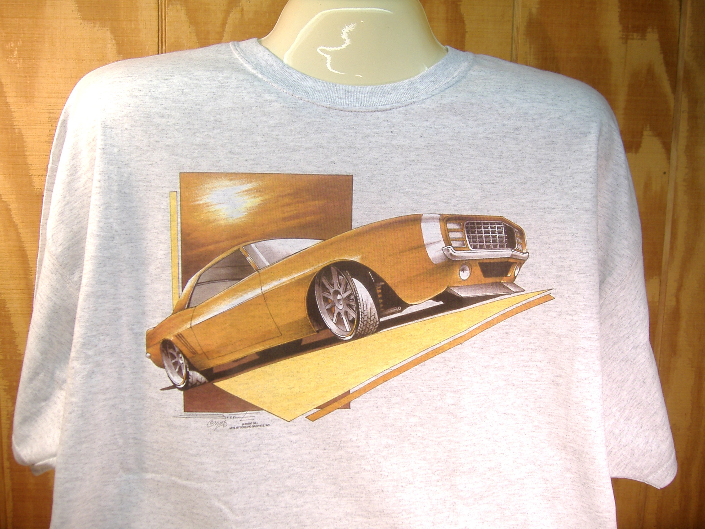 T-shirt Muscle Car Camaro RS 1967 - Plusieurs Tailles (S à 3XL) - Coton 100% US