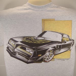 Pontiac Trans Am Firebird T-shirt 100% Cotton S-XXXL
