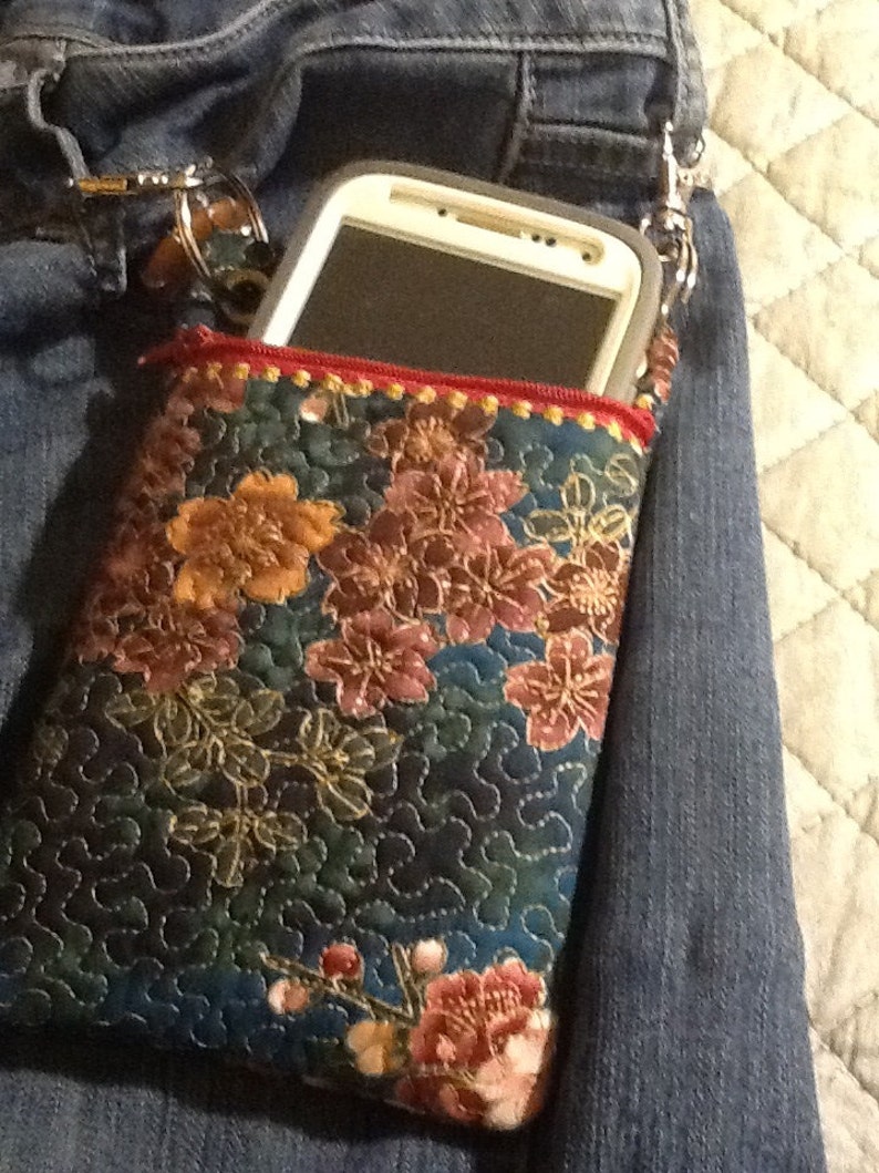 Cell Phone Zipper Pouch Machine Embroidery Designs Etsy