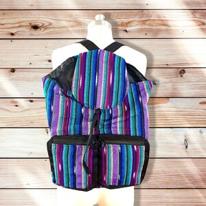 Guatemalan Adjustable Straps Large Backpack