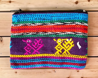 Comalapa Cotton Guatemalan Patterns Coin Purse