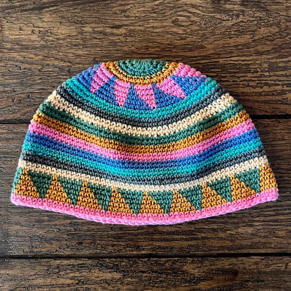Skull Cap Etsy