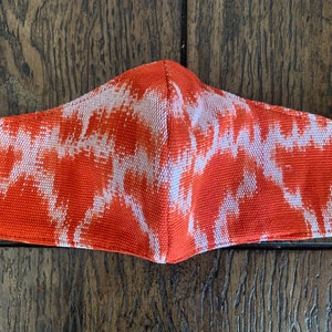 Guatemalan Marbled Cotton 2 layers Adult Face Mask