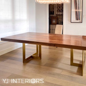 The Trio Brass Table Legs Gold Table Legs 28 H SET2 Dining Table