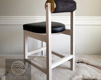 Rody Counter Bolster Chair Bar Stools (Luxe Edition)