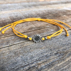 Sunflower Anklet Bracelet