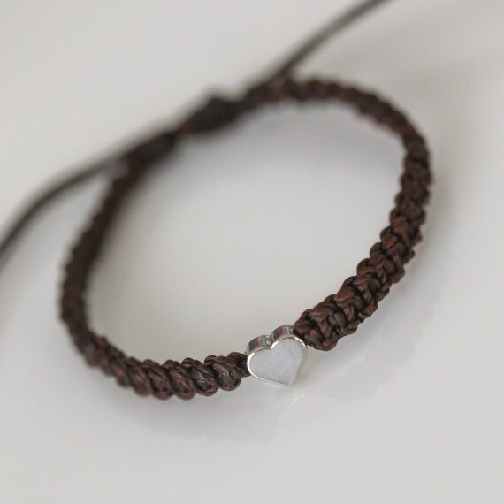 Brown rope deals bracelet
