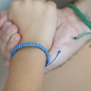 Kids Bracelets Adjustable Waterproof Children Wristbands Braided Macrame Black Green Red Teal Turquoise Pink Purple Yellow Brown Blue