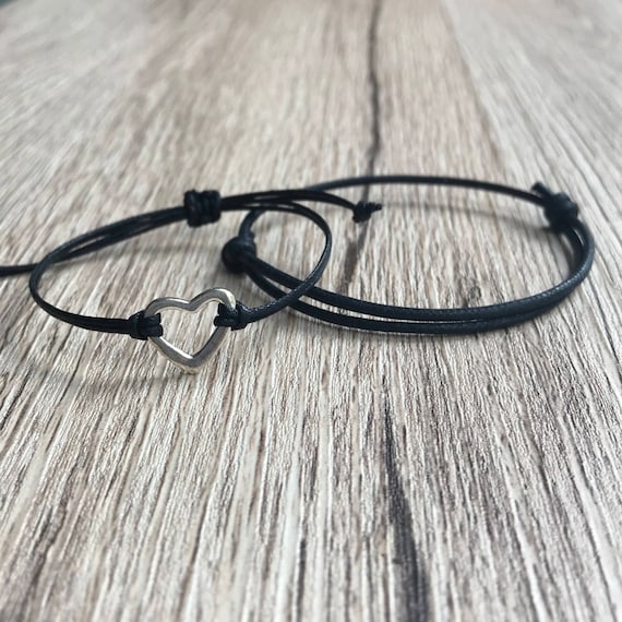 Couples Bracelets Simple Bracelets Minimalist Bracelets His and
