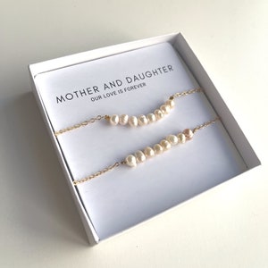 Mère et fille, ensemble de bracelets de perles pour mère et fille