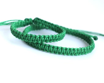 Matching Green Bracelet Set