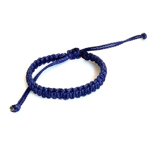 Blue Macrame Kids Bracelet Easter Basket Stuffers