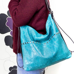 Borsa store zaino ecopelle