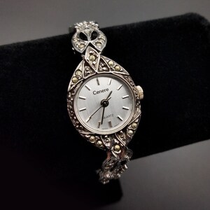 Elegant Cenere Vintage Marcasite Women