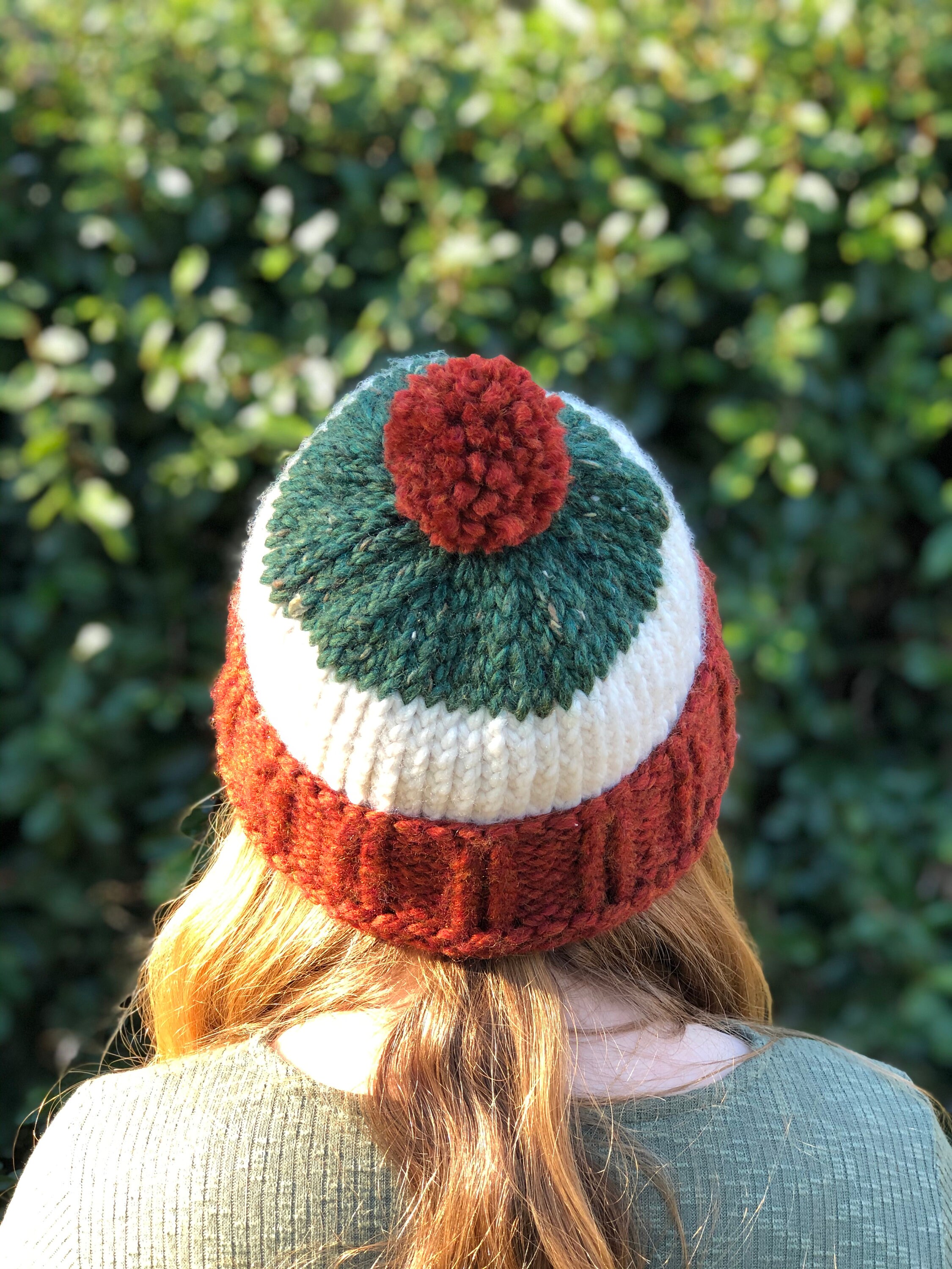 The Retro // Chunky Knit Beanie, Adult Hat, Women's Hat, Men's Hat
