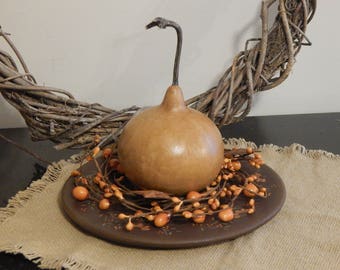 Petite Autumn Gourd Centerpiece