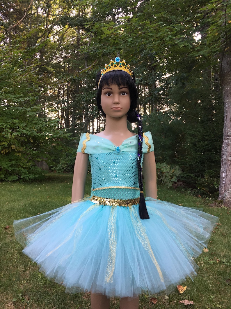 Disney Princess Jasmine inspired Tutu Dress Arabian Fancy ...