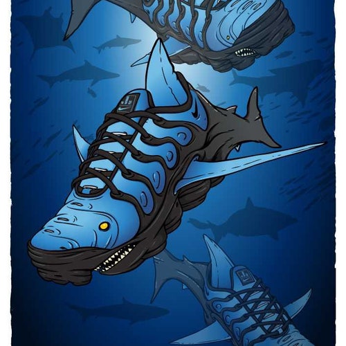 vapor max plus shark