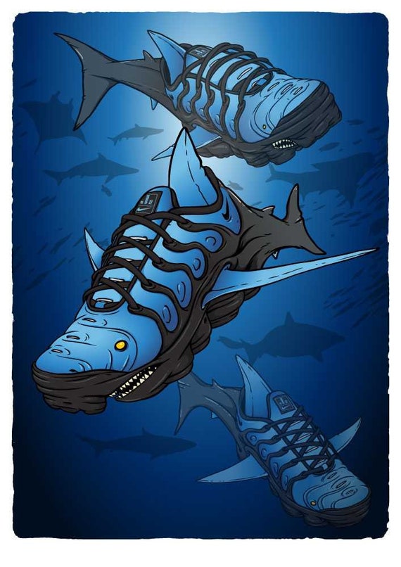 vapor max plus shark