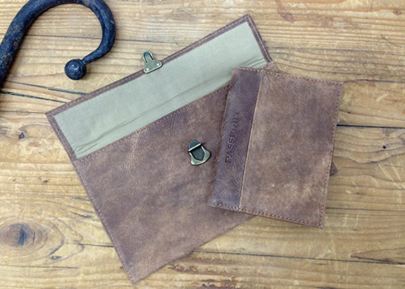 COMBO Holiday Gift!! Leather passport cover genuine leather passport holder leather pouch passport wallet passport case passport travel