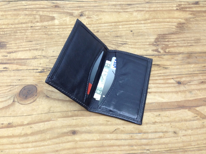 Sale Brown mens card wallet Leather Wallet man Personalized Etsy