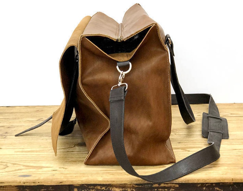 Large Leather Bag Brown Leather Cross Body Bags Women Leather Etsy
