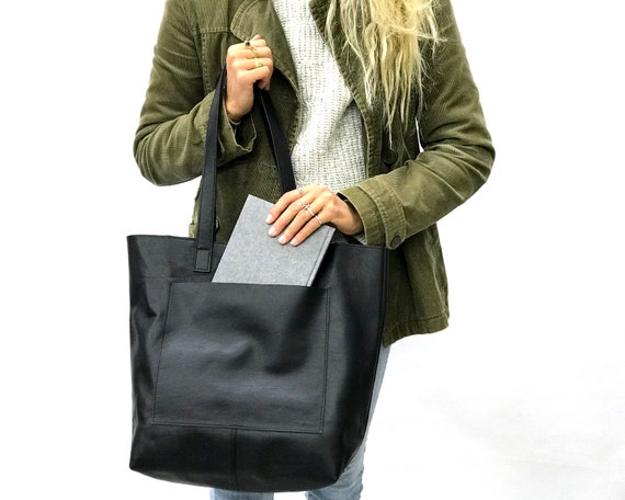 large tote with pockets