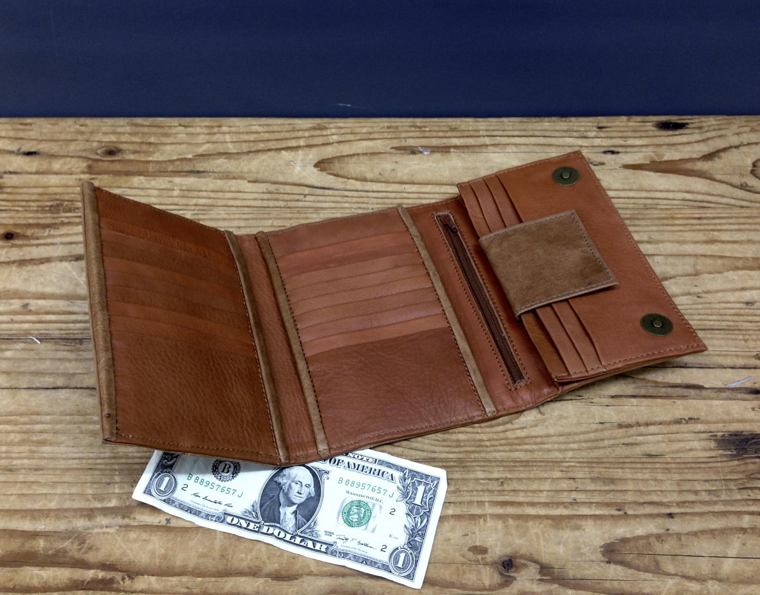 Sale Women leather trifold wallet Trifold Wallet Woman Etsy