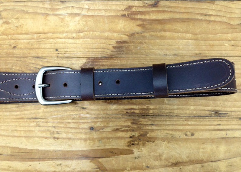 Sale Brown Leather Belt Men Men's Leather Belts Brown - Etsy