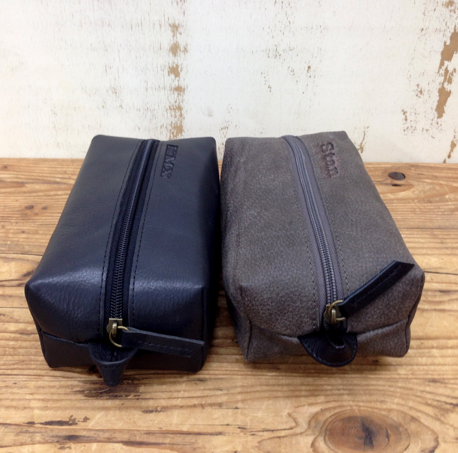 Sale Toiletry Bag Leather Mens Toiletry Bag leather travel Etsy