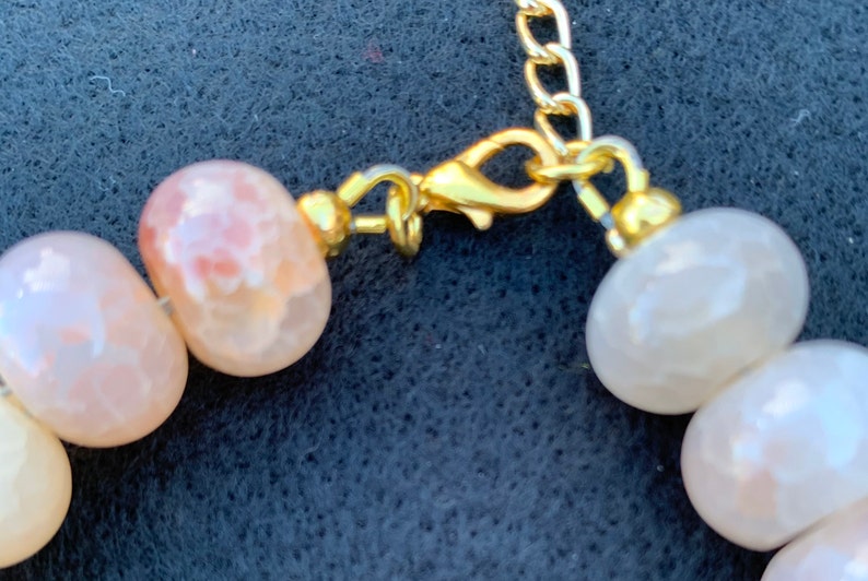 Agate Gemstone Necklace Agate Necklace Agate Statement Necklace