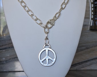 Peace & Love Necklace