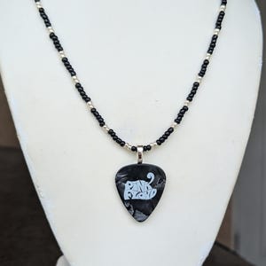 Pink Floyd Guitar Pick Necklace