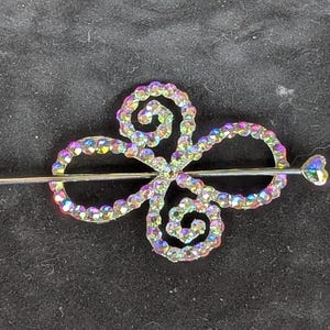 Haarspange Crystal AB Haarnadel