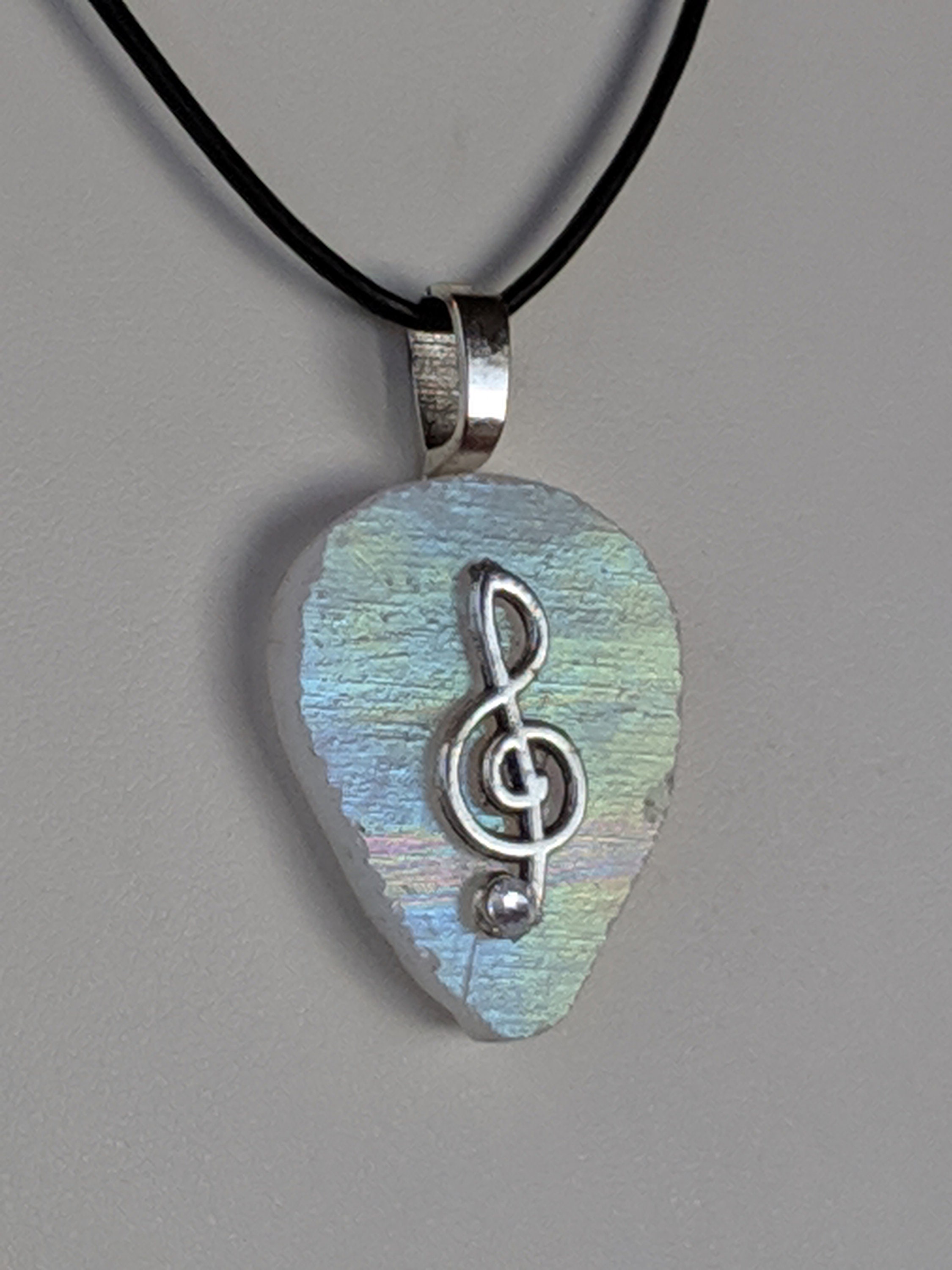 Guitar Pick Necklace Etsy