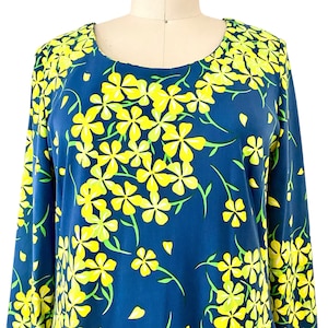 1960 VANDA-jurk Key West-jurk met handafdruk Vanda Mod Shift-jurk LG Volup
