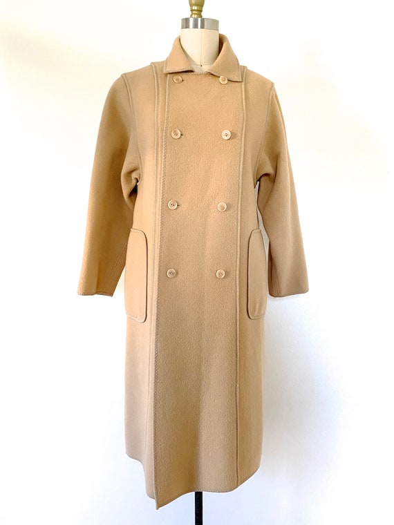 Blanket Coat Vintage WETHERALL All Wool Winter Coa