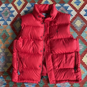 Vintage Ralph Lauren Down Vest - Etsy