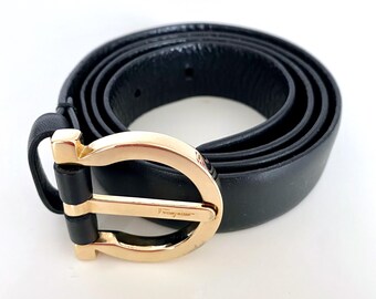 SALVATORE FERRAGAMO Burgundy Leather Medallion Buckle Women Made in Italy SALVATORE FERRAGAMO Burgundy Leather Medallion Buckle Women  main image 4