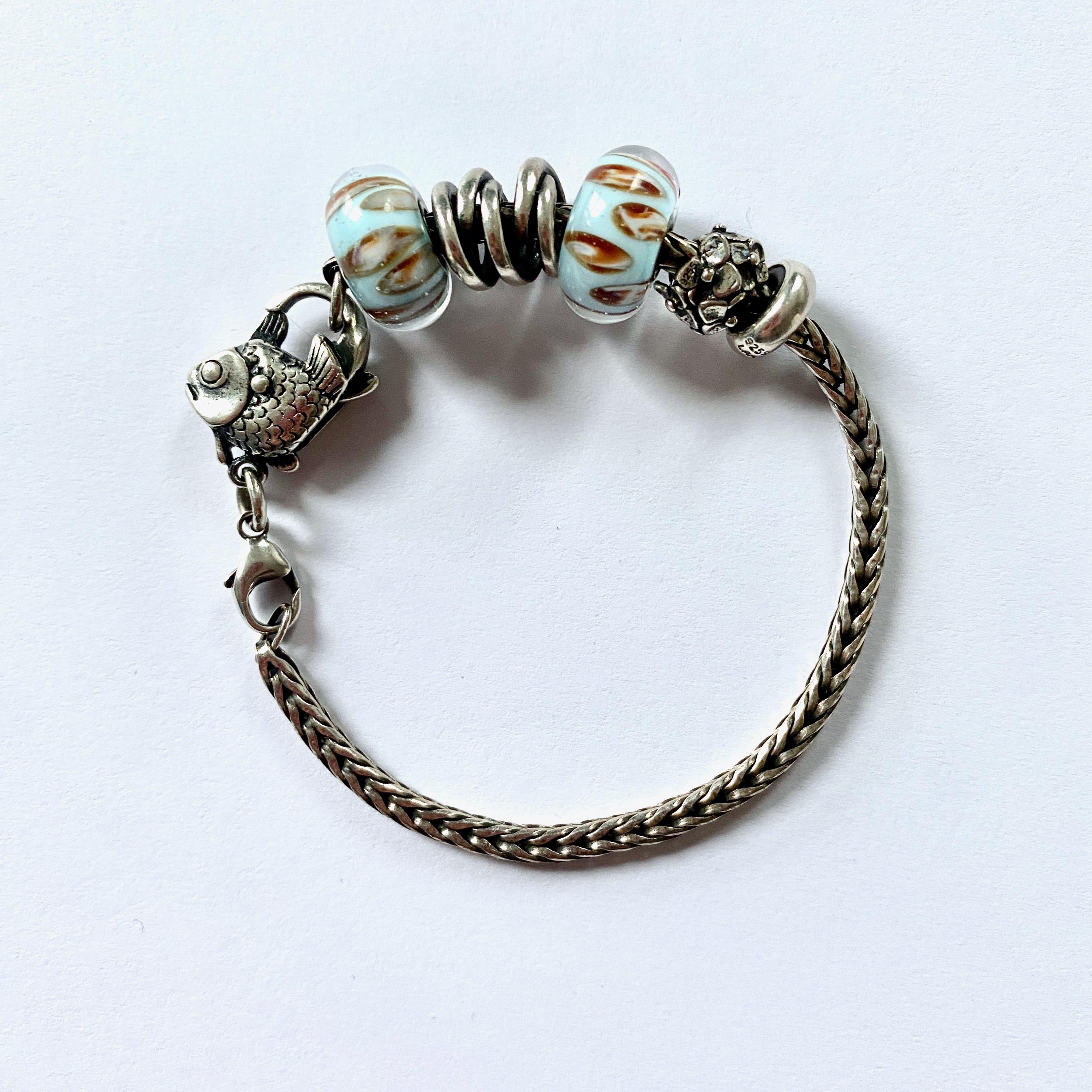 Trollbeads 11429 - Abalorio De Plata