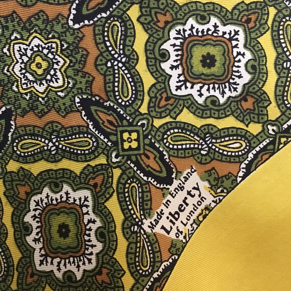 Liberty of London Silk Scarf Paisley 1950 Paisley
