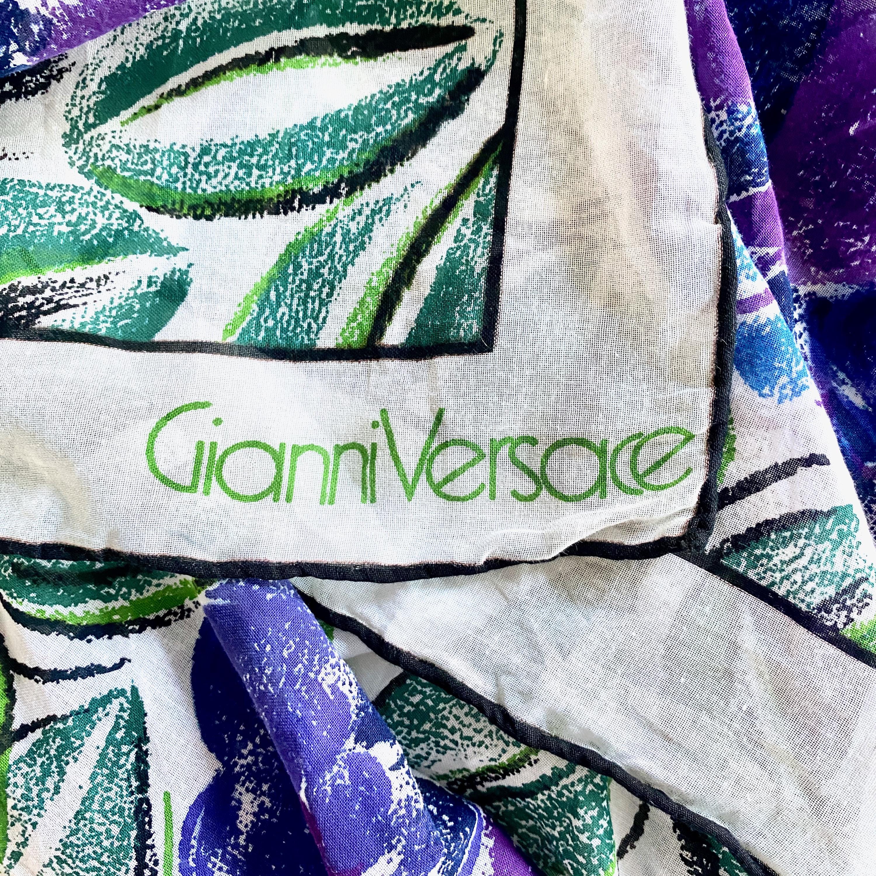 Vintage versace scarf - Etsy 日本