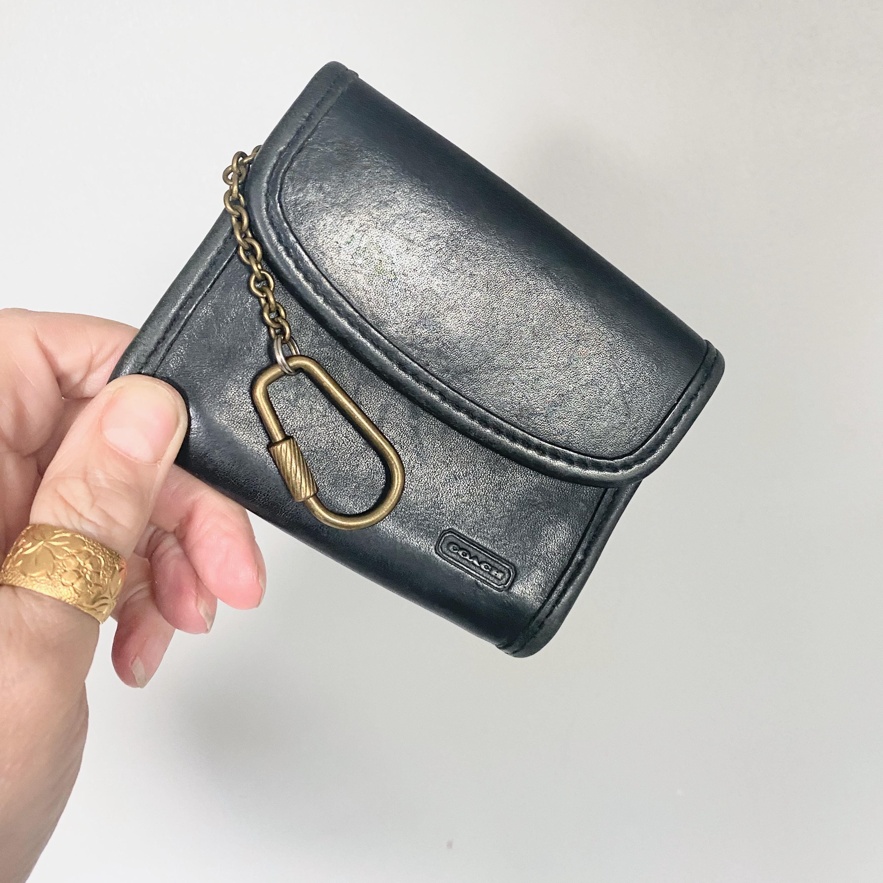 Vintage Coach Coin Pouch - Etsy Vintage Coach Coin Pouch - Etsy