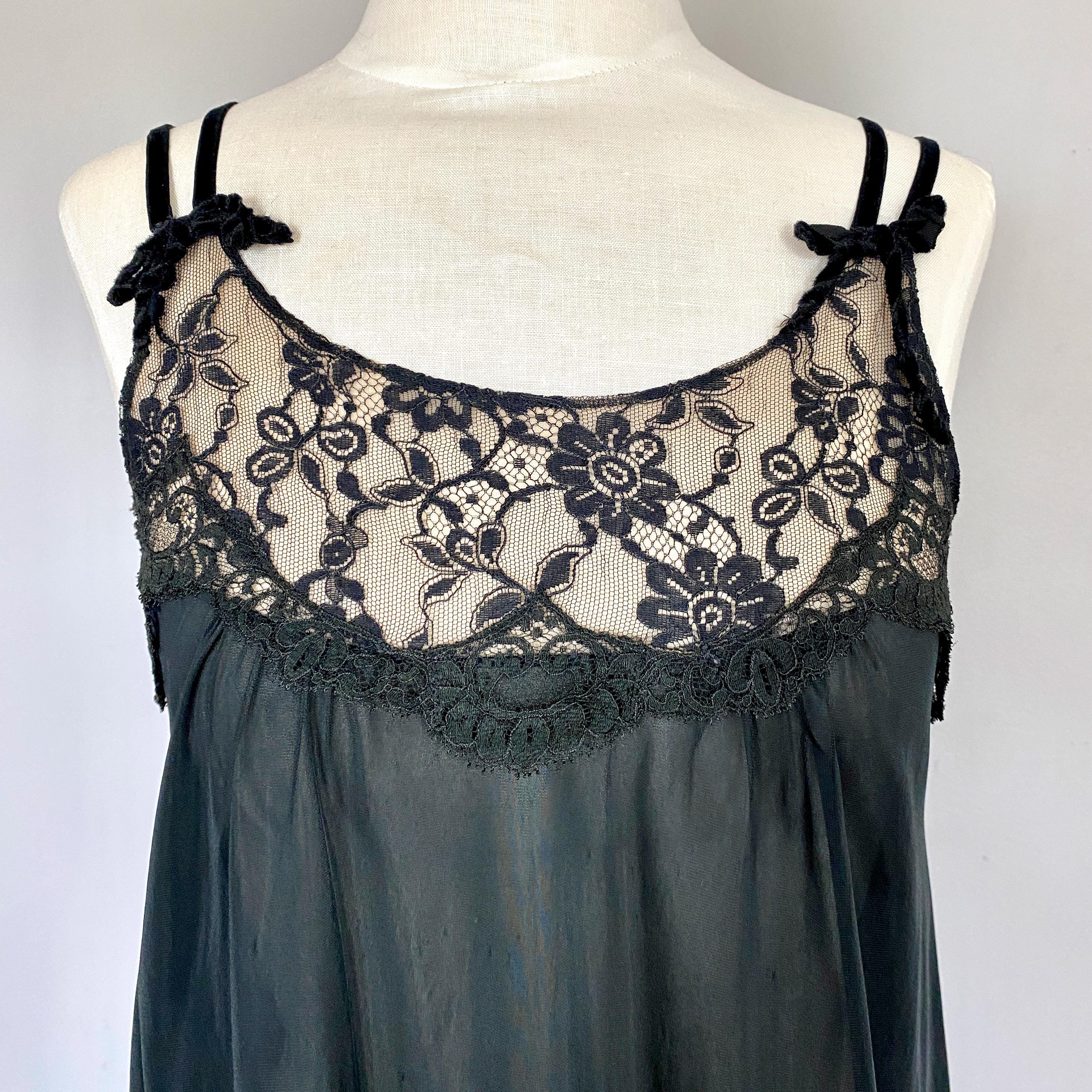 Nighty Lacy カットソー pink-leopard-print-lace-trim-