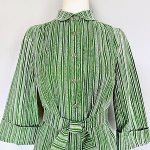 Marimekko vintage finlândia dos anos 1960 mod abstrato psicodélico estampado à mão vestido op art ellen niemi med