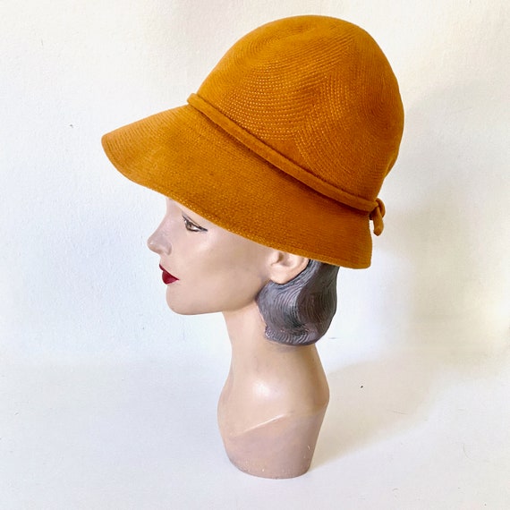 1930s ATELIER LUCAS Day Hat Cloche Hand Made Engl… - image 2