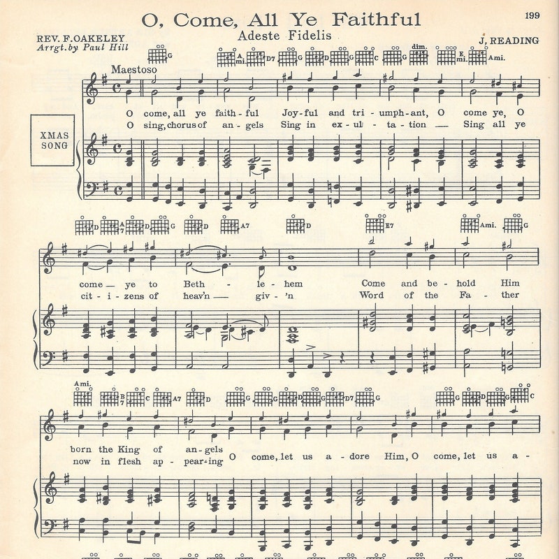 Printable Hymn Sheets Etsy