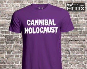 retro horror CANNIBAL HOLOCAUST T-shirt 1980 movies Monsieur Cannibal